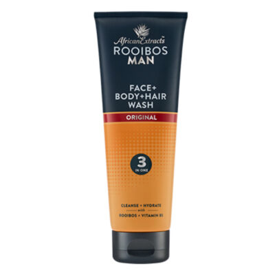 face, body and hair wash
